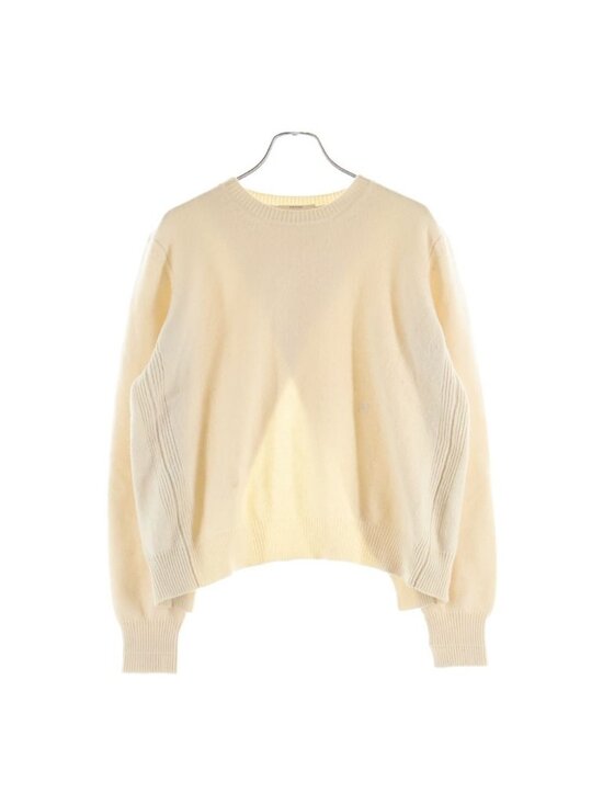 Celine Jackets & Blazers - Celine Macadam Cashmere Poncho Sweater Phoebe Philo Era Crew Neck Knit Beige